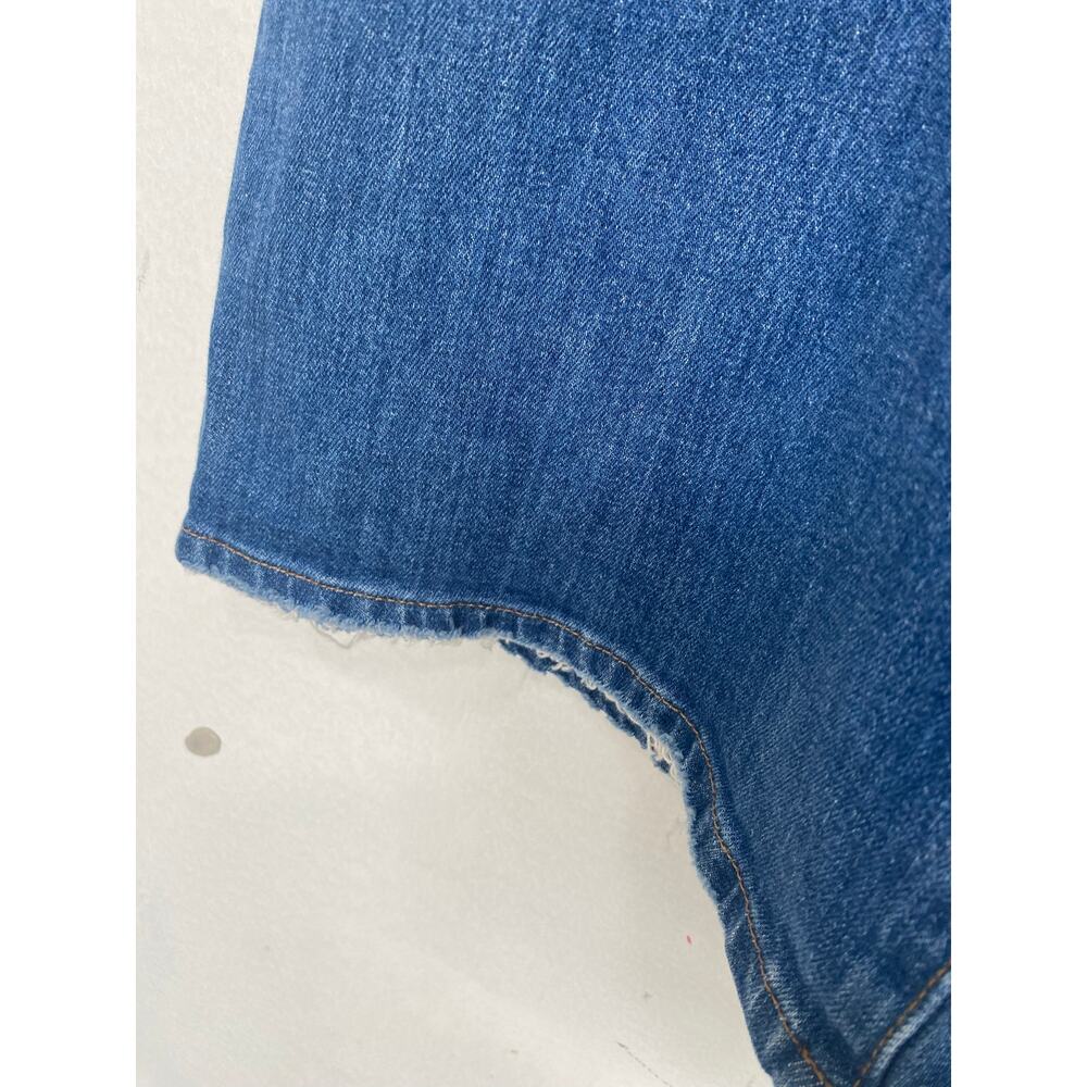 Madewell Wide Leg Cropped Jeans Size 28 - Picture 5 of 13